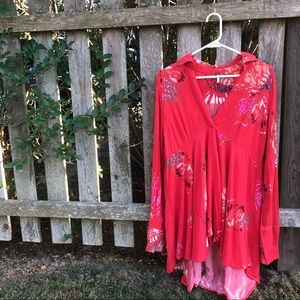 free people tunic/coverup